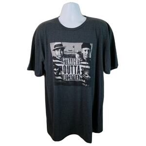 NWT Straight outta Alcatraz T-shirt w/ Birdman and Capone size: XL